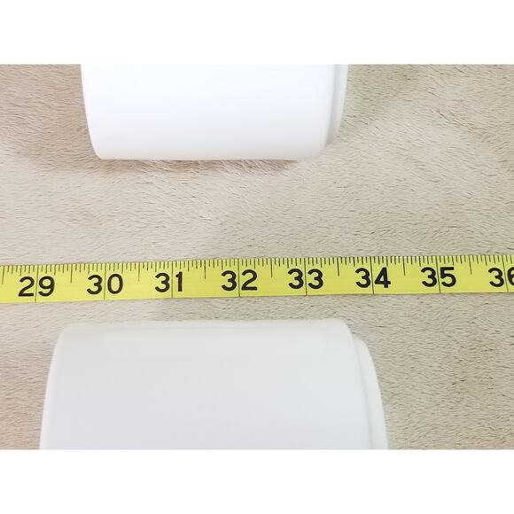 Geek On Fleek Coffee Mug Teacup 12oz Color White Blue 4" Porcelain x2 - Picture 13 of 13